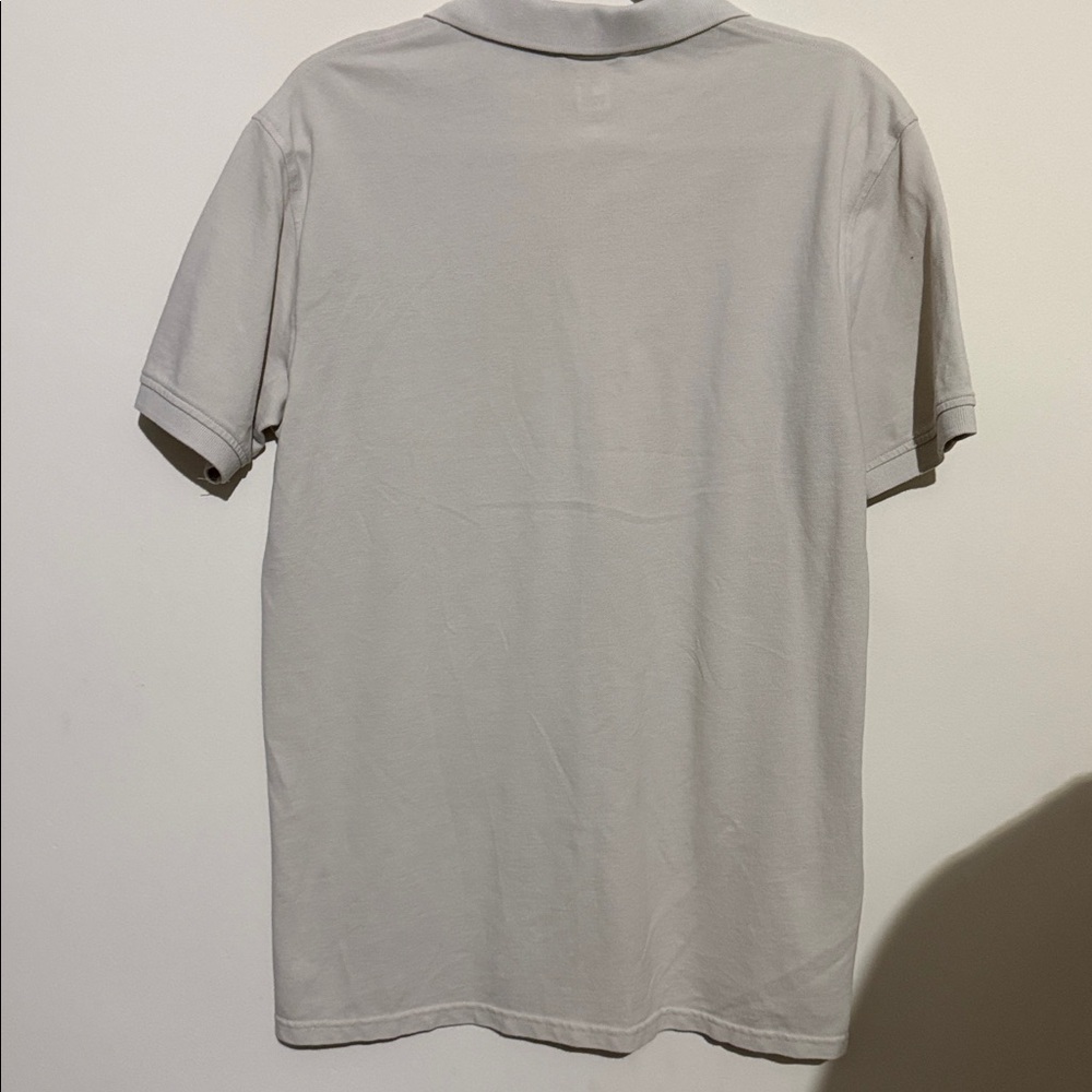 JCPenney Men's Light Tan Polo Shirt - Picture 3 of 3